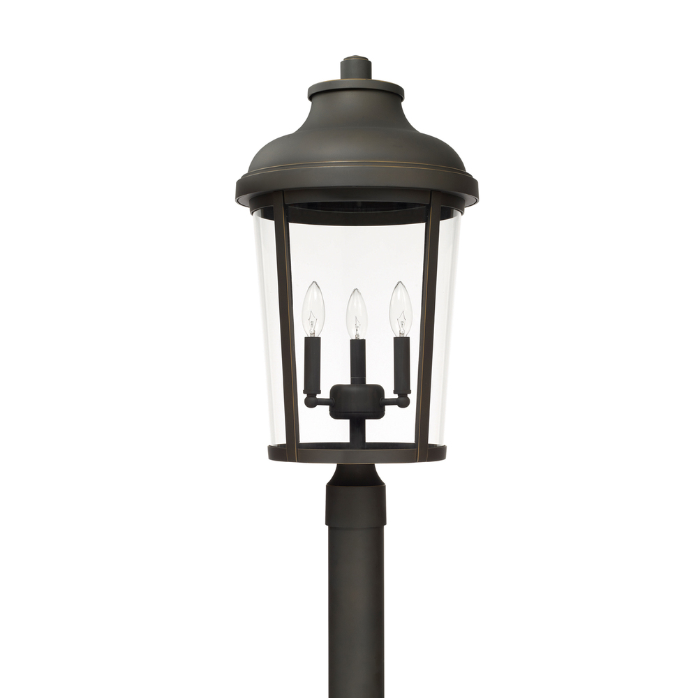 3 Light Outdoor Post Lantern