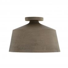 Capital 235311CY - 1-Light Tapered Metal Semi Flush in Clay