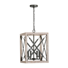  340441WN - 4 Light Pendant