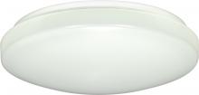 Nuvo 62/748 - 14"- LED Flush with White Acrylic Lens - White Finish - with Occupancy Sensor - 120V