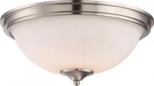 Nuvo 62/809 - Tess Flush; Brushed Nickel Finish