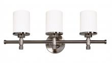 AUDREY IN BRUSHED NICKEL WITH REED GLASS