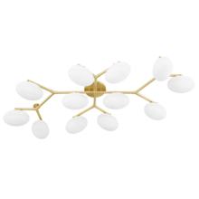  5559-AGB - 12 LIGHT SEMI FLUSH