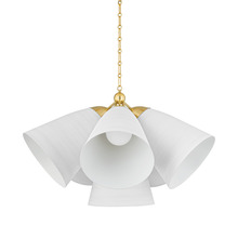  BKO1502-AGB/WP - Bronson Chandelier