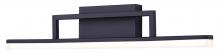  LVL208A24BK - Caysen LED Integrated Vanity Light, Black Finish