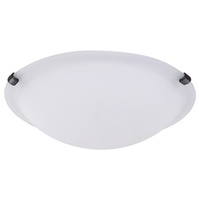  IFM161213-O - Fmount, 12" Clip Flush Mount, Flat Opal Glass