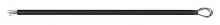  DR36BK-1OD - Replacement 36" Downrod for AC Motor Ezra Fan, MBK Color, 1" Diameter with Thread