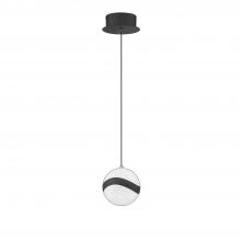  PF145-1LM-BLK - 1 LIGHT LED PENDANT (MED)