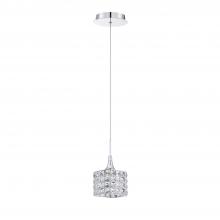  PF62-1LPE-CH - 1 LIGHT PENDANT - SQUARE SHADE