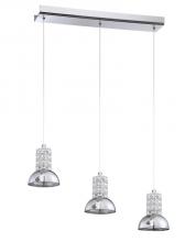  PF51-3LBR-CH - MILLENIUM series 3-Light Chrome Pendant Bar