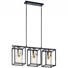 Kichler 52033NBR - Linear Chandelier 3Lt