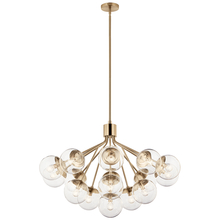  52702CPZCLR - Chandelier Convertible 16Lt