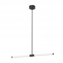  LP18537-BK - Akari 37-in Black LED Linear Pendant