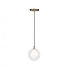  PD3106-BG - Bolla 5-in Brushed Gold LED Pendant