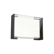  EW37207-BK - DYNAMO PERF METAL EXTERIOR WALL BLACK 10W 120VAC WITH LED DRIVER 3000K 90CRI