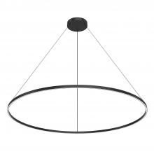  PD87772-BK-UNV-010 - Cerchio 72-in Black LED Pendant