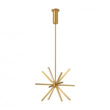  CH14220-BG - Sirius Minor 20-in Brushed Gold LED Chandeliers