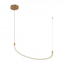  LP89036-BG - Talis 36-in Brushed Gold LED Linear Pendant