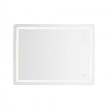  VM31148-5CCT - Seneca 48-in Sandblasted Merc Edge LED Vanity Mirror