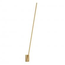  WS13760-BG-UNV - Lever 60-in Brushed Gold LED Wall Sconce