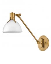 Hinkley Canada 3480PT - Medium Swing Arm Single Light Sconce