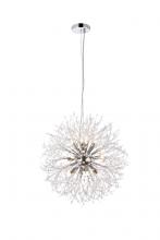  3507D24C - Solace 12 Lights Chrome Pendant