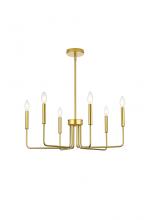  LD742D26BRA - Willa 26 Inch Pendant Light in Brass