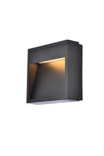  LDOD4019BK - Raine Integrated LED Wall Sconce in Black