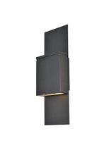  LDOD4024BK - Raine Integrated LED Wall Sconce in Black