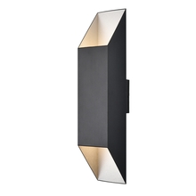 DVI DVP43062SS+BK - Brecon Outdoor Square 24 Inch 2 Light Sconce