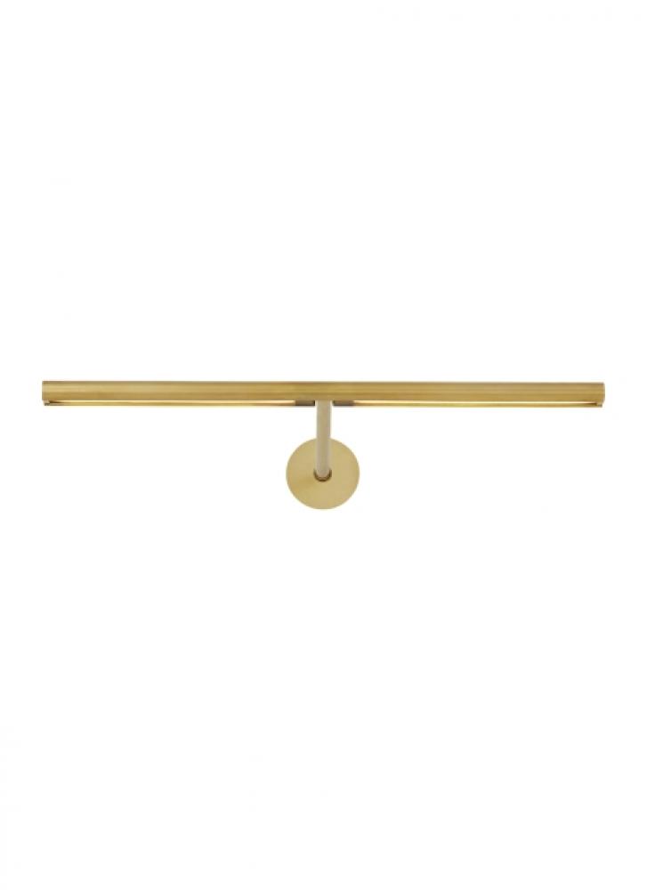 Minimal Hardwired Brass Dome Table Lamp - E2 Contract Lighting