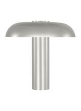  SLTB26627N - Sean Lavin Louver 1-light dimmable LED medium table lamp with polished nickel finish