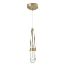  161040-SKT-STND-86-ZM0434 - Link Clear Glass Low Voltage Mini Pendant