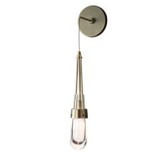  201395-SKT-86-ZM0434 - Link Clear Glass Low Voltage Sconce