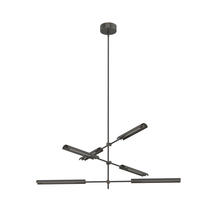 Alora Lighting MP316406UBMS - Astrid 6 Head Metal Shade/Urban Bronze LED Multi Pendant