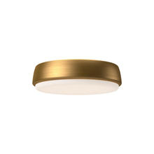 Alora Lighting FM503509AG - Laval 9-in Aged Gold LED Flush Mount