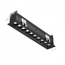  MSL10-3K-BK - 10 Light Microspot Recessed Down Light