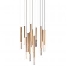  E11032-95GLD - Diaphane-Multi-Light Pendant