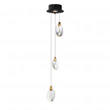  E11073-122BKPG - Pebble-Multi-Light Pendant