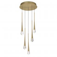  E24225-122GLD - Pierce-Multi-Light Pendant